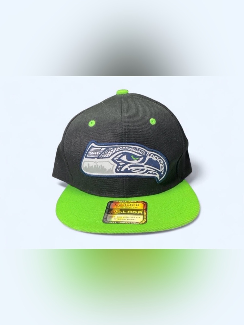 Seattle Seahawks NFL Cap with green and black color one size